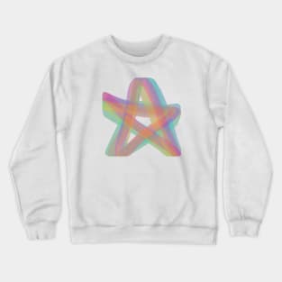 Polychrome Star Crewneck Sweatshirt